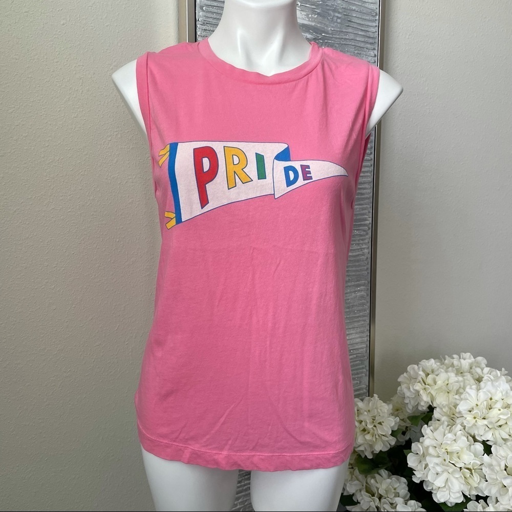 WILDFOX Women’s Pride Sleeveless Tee Size XS